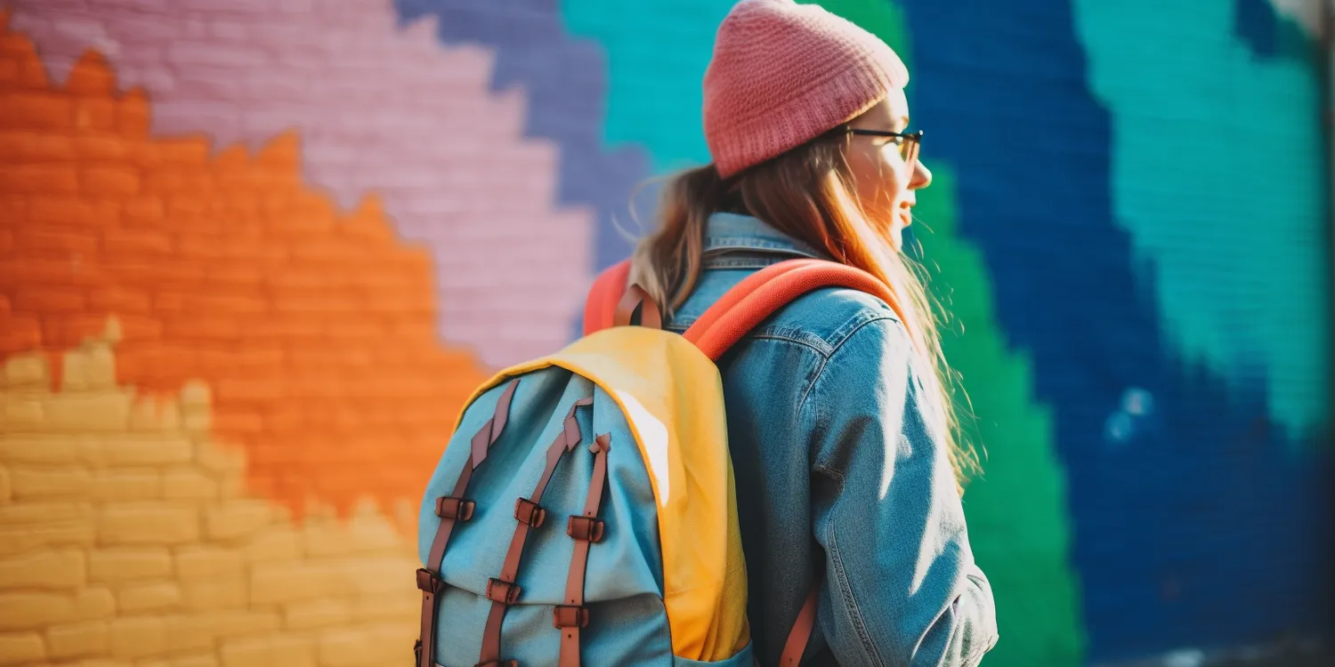 Kolorowe plecaki damskie