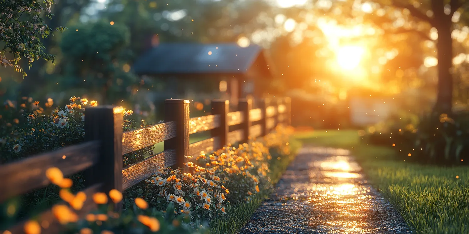 Jak urządzić długi i wąski ogród?