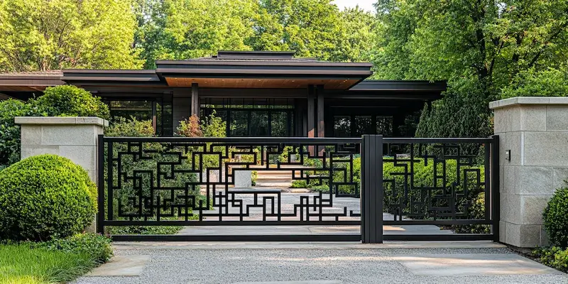 metalowe ogrodzenia z Polski