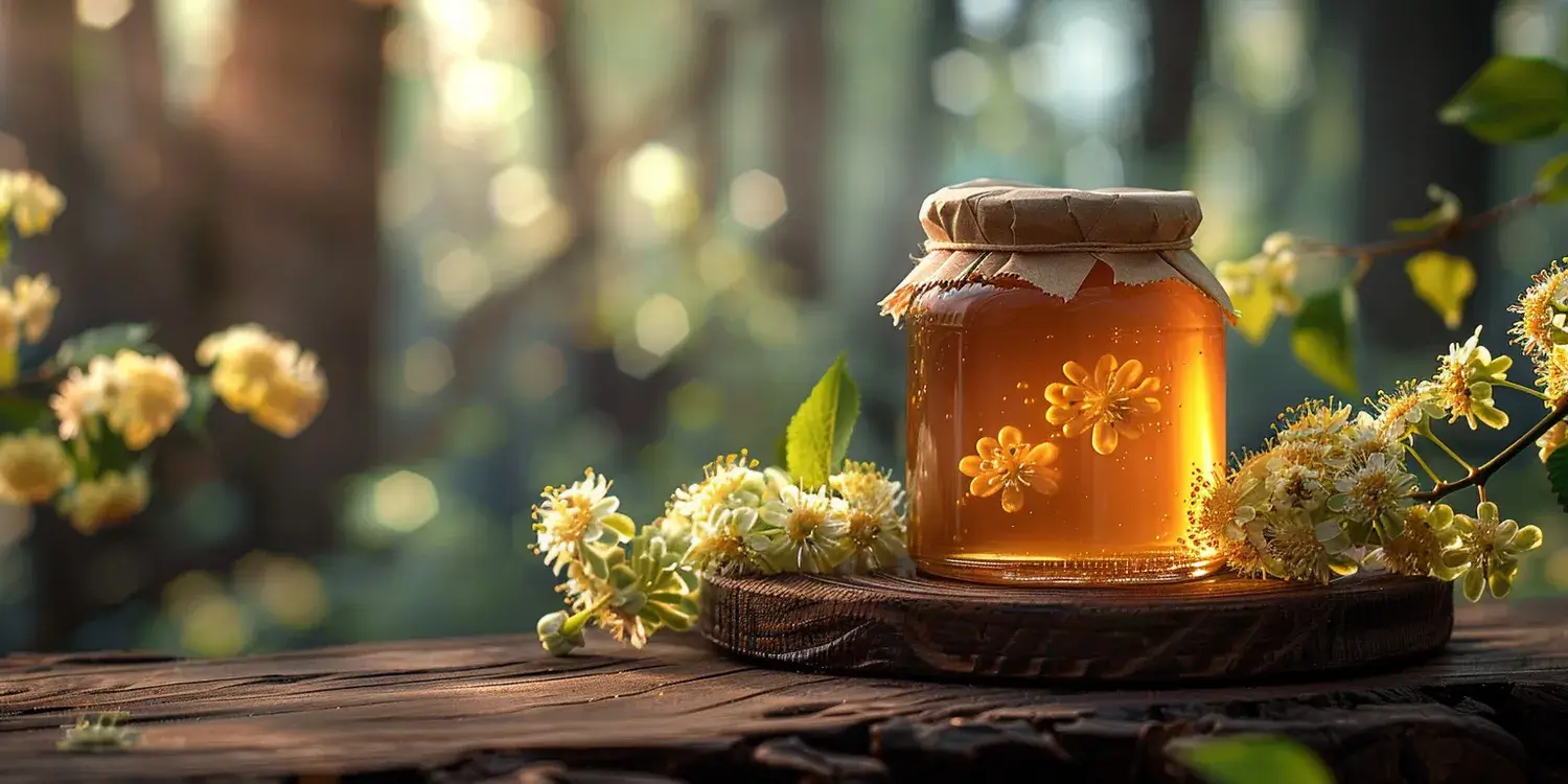 Zdrowy miód wrzosowy