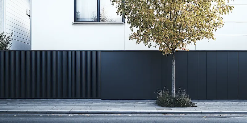 Alu Zäune aus Polen