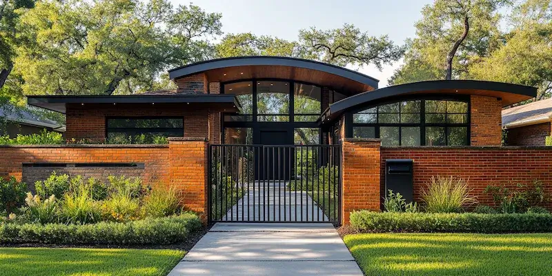 Modernzäune aus Polen