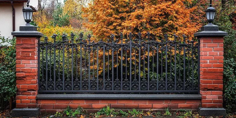 Gartenzaun aus Polen