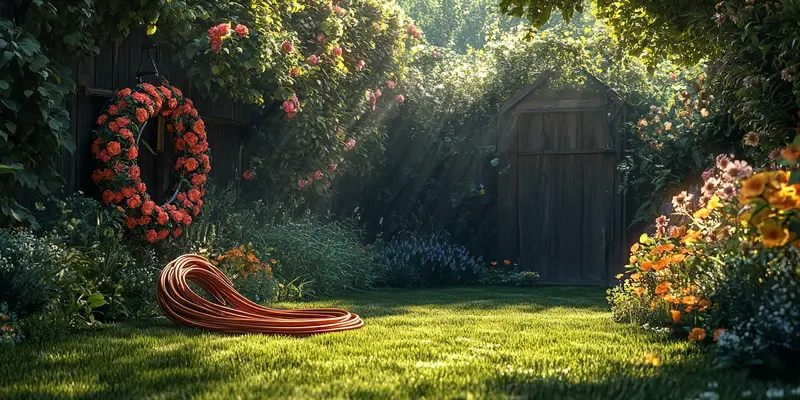 Jak zawiesić wąż ogrodowy?