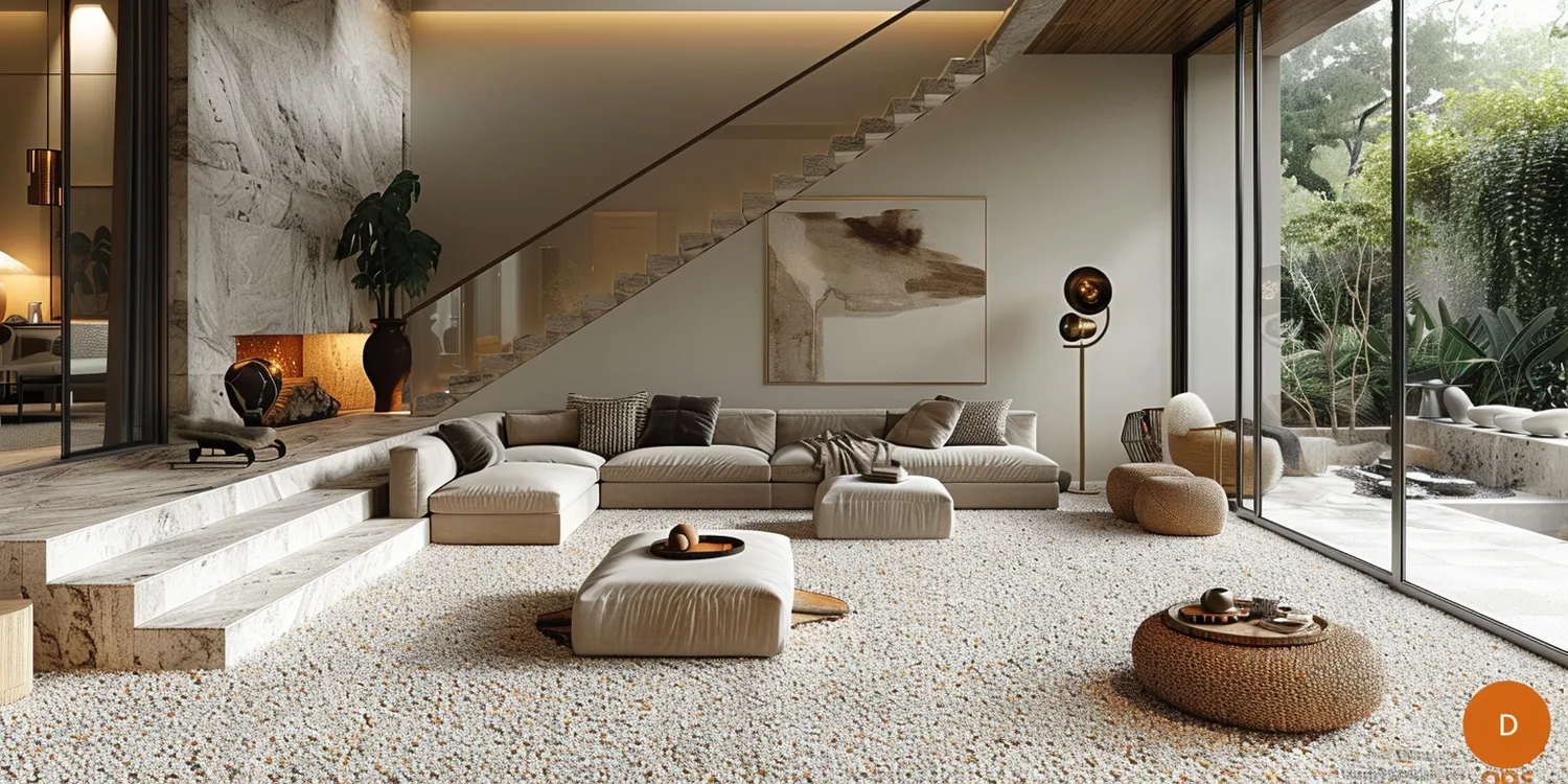 Wszechobecne plamy na wykładzinie biurowej